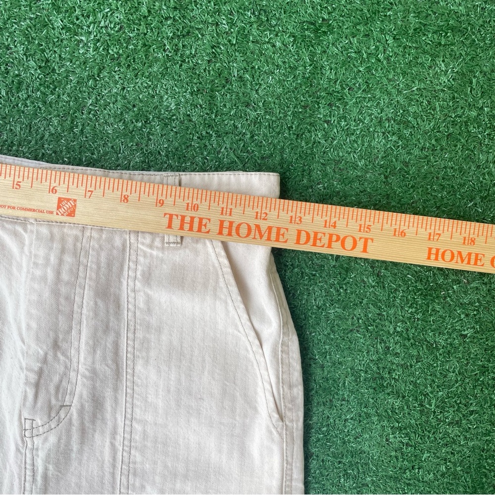 Free People Wide Leg White Utility Pants - Picture 9 of 9